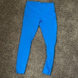 Lululemon size 10 fast and free leggings with pockets inseam 28